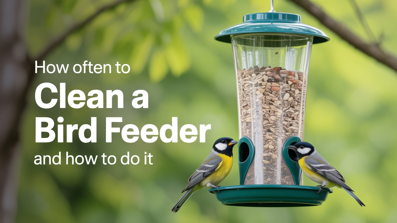 How Often to Clean a Bird Feeder, and How to Do It