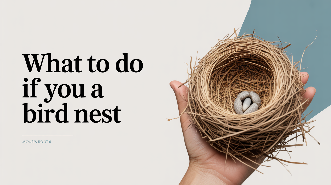 What to Do If You Find a Bird Nest